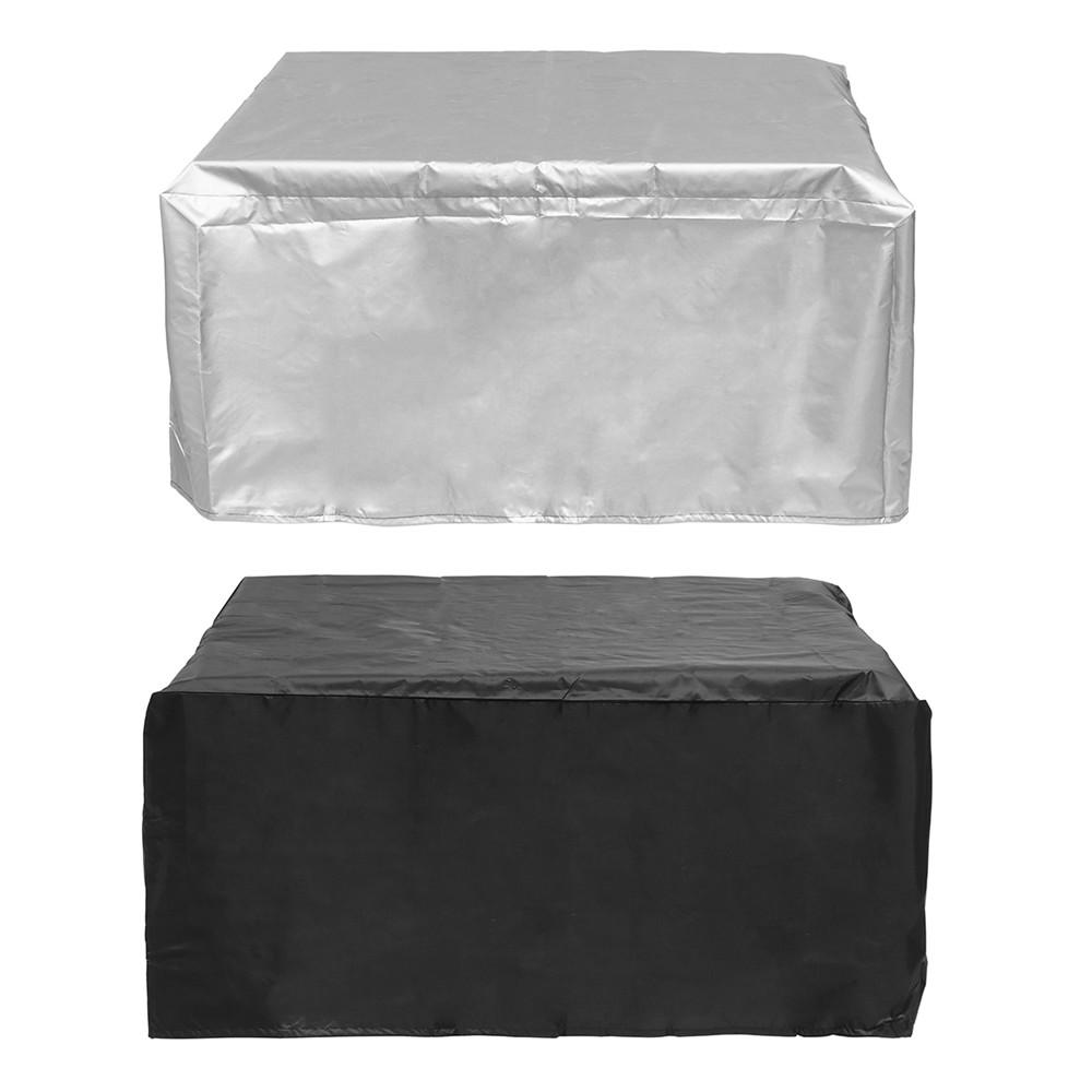 90x90x40cm meubilair waterdichte hoes stof regen bescherm voor rotan tafel buiten cube ronde tuin