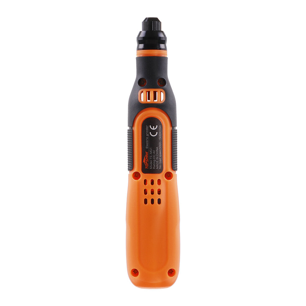ts-mg1 mini grinder 5000-15000rpm draadloze roterende gereedschapsset draagbare elektrische slijpen polijsten graveren boren 3 snelheden met 35 accessoires machine