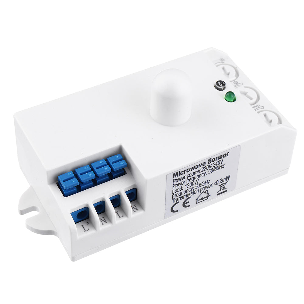 human inductieve sensor schakelaar microwave module ac220v-240v trap gang led lichten verstelbare afstand