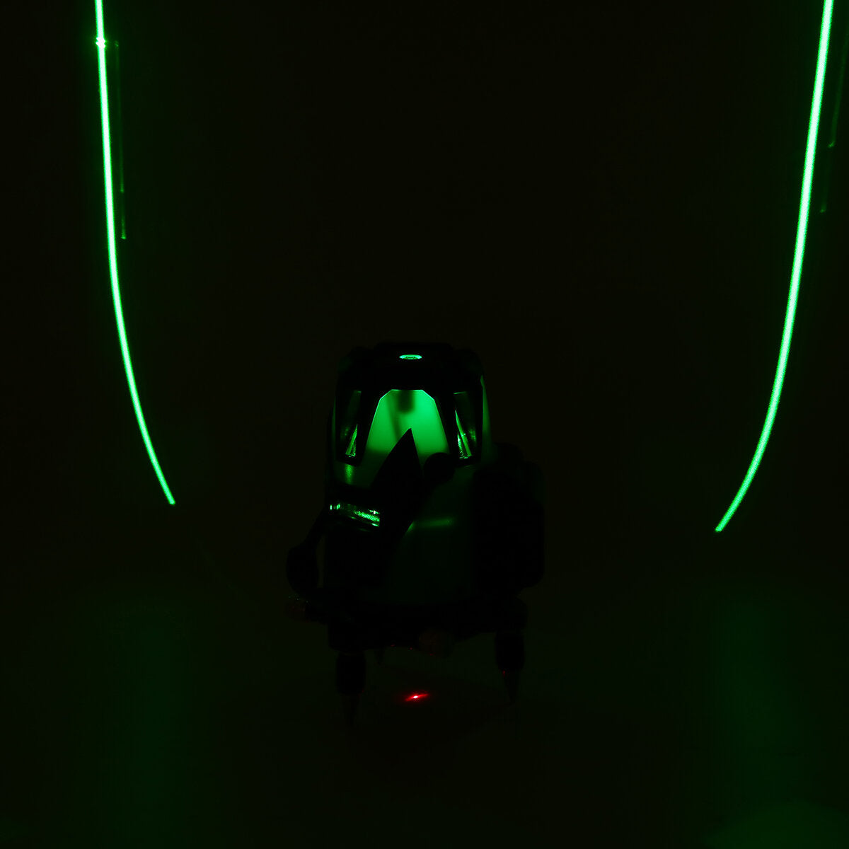 5-lijns laserniveau groen licht zelfnivellerend 3d 360 graden roterend kruis meetgereedschap