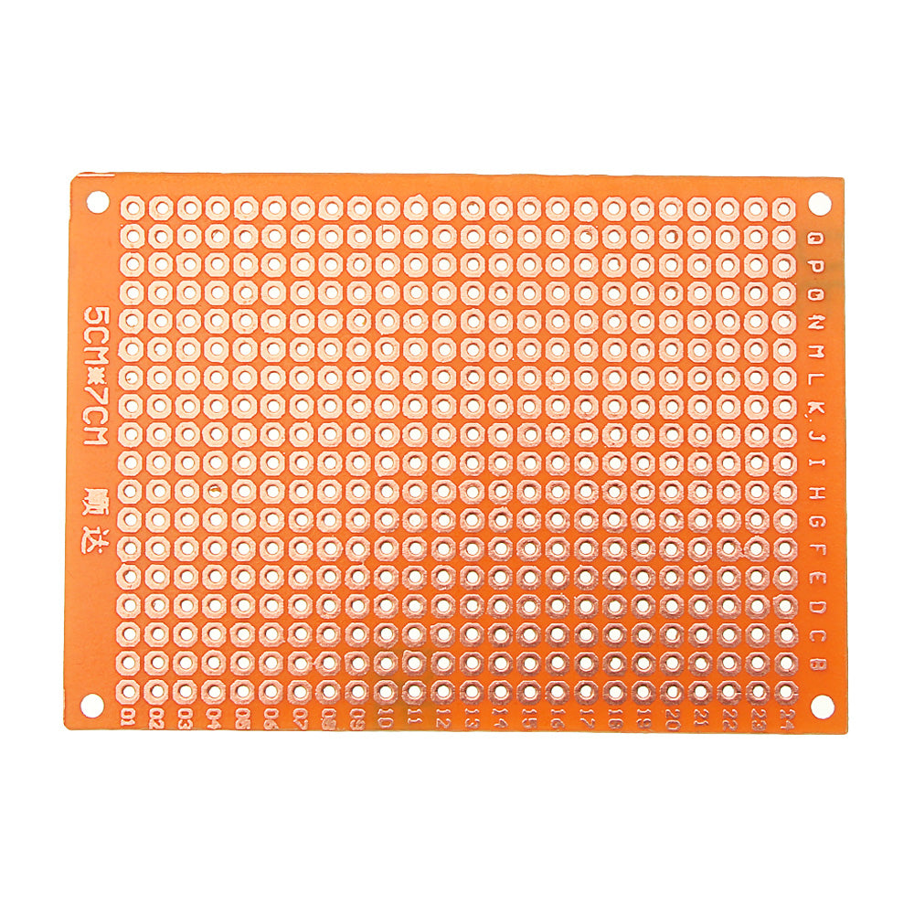 50 stks dhz 5x7 prototype papier pcb universele experiment matrix printplaat