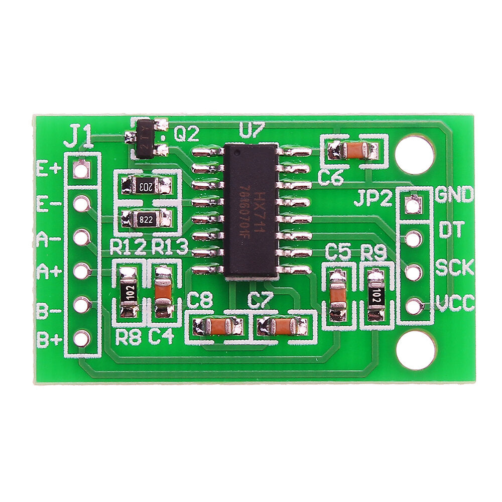 hx711 24bit ad module + 1 kg aluminium weegschaal weegsensor schakelaar load cell kit