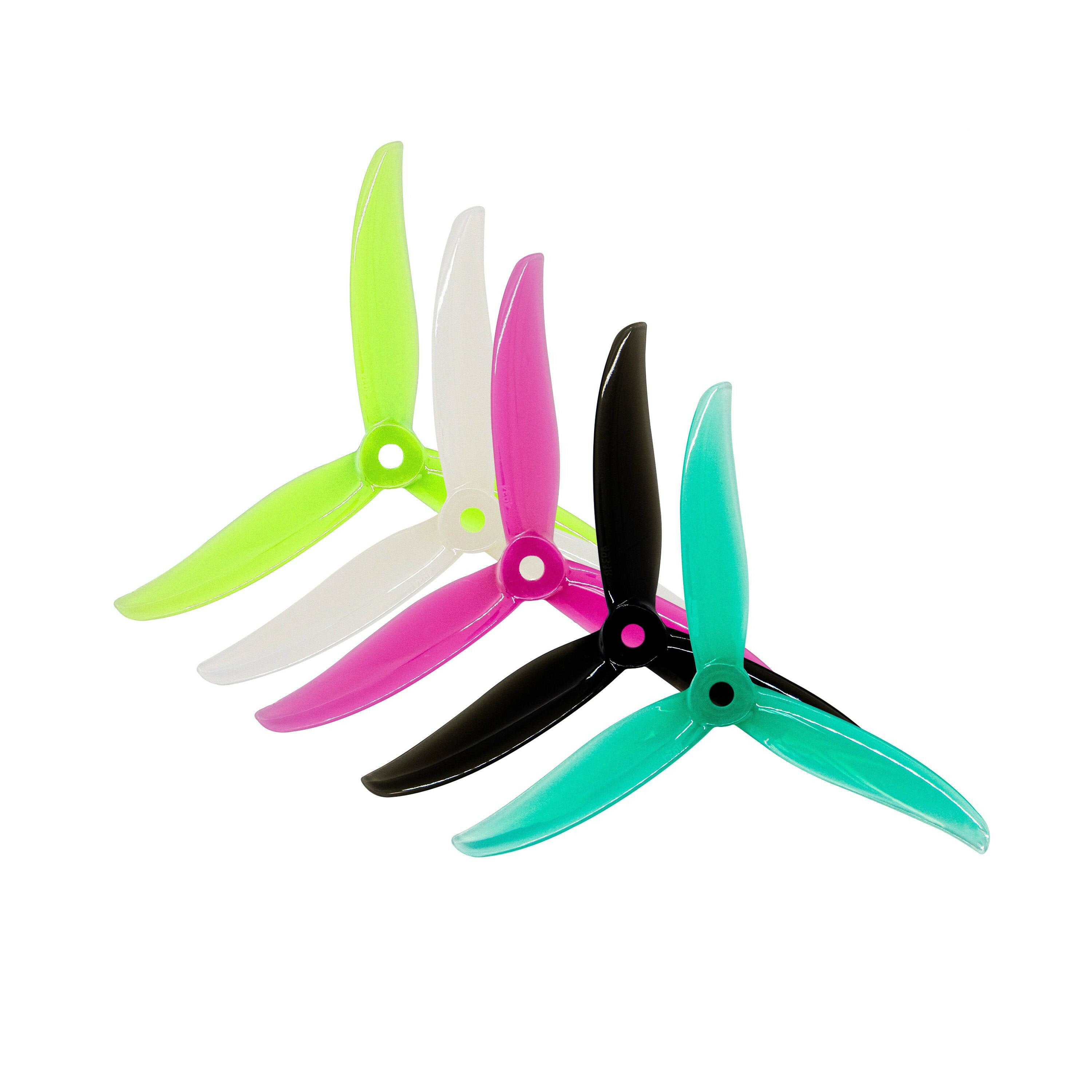 2 paar gemfan sbang 4934 4.9x3.4x3 3-blade m5 montagegat pc propeller voor fpv rc racing drone
