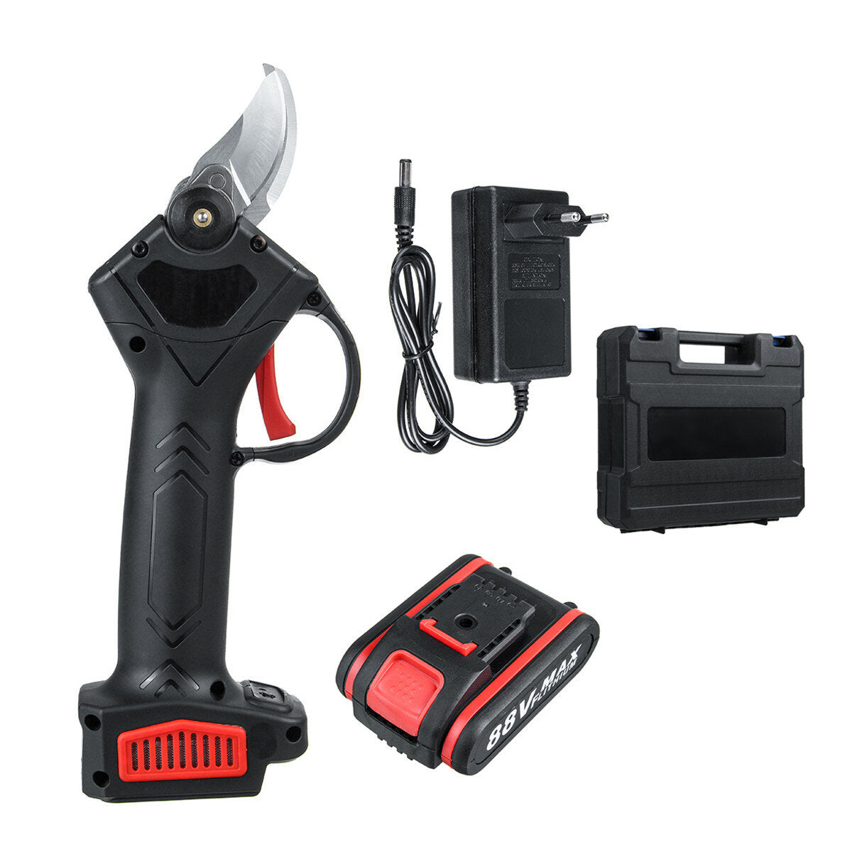 elektrische snoeischaar oplaadbare takkenschaartrimmer met led-verlichting