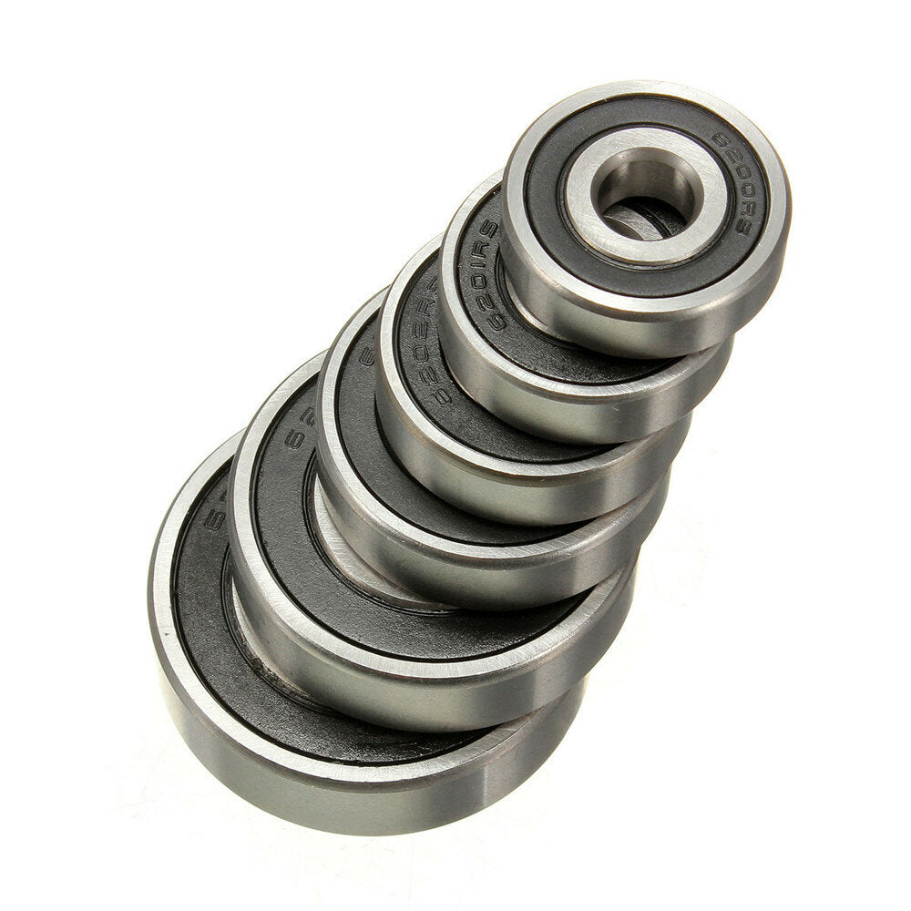diepe kogellagers 6200-6205 / 2rs hoge snelheid lagerstaal