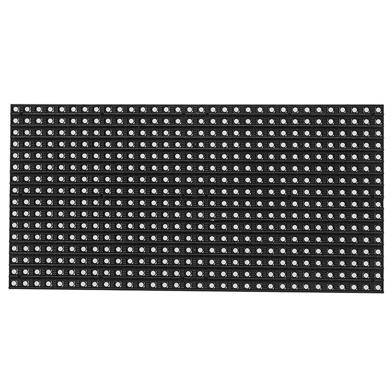16x32 colorful multifunctionele klok muziek spectrum led-verlichting display gemonteerd dot matrix board
