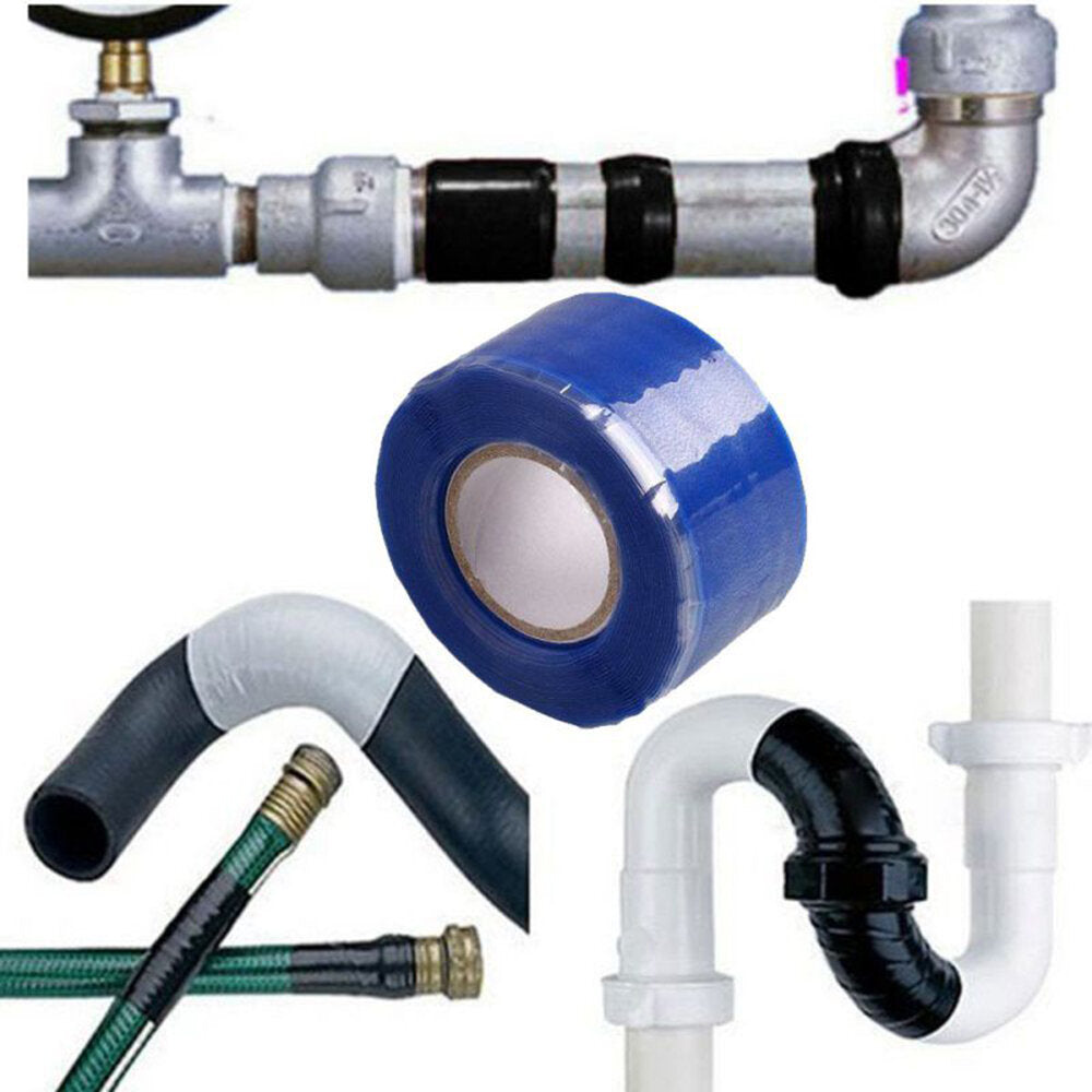 2.5 cm x 3 m waterdichte siliconen plakband pijp reparatie tape zelf fixable tape stop lek seal isolerende tape boding rescue tape