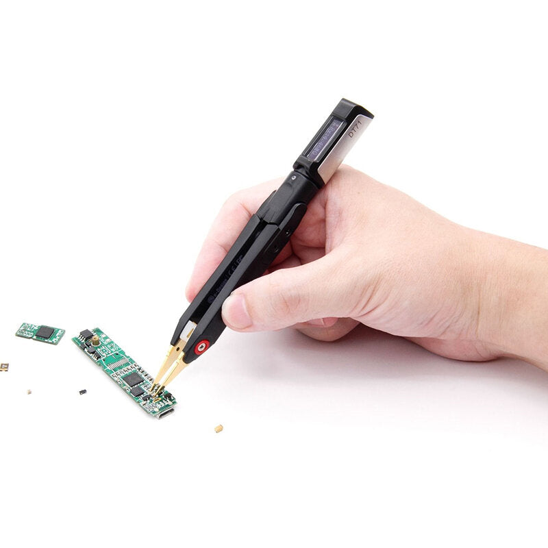 dt71 digitale mini pincet smd tester draagbare lcr meter diode weerstand condensator multimeter frequentie signaal generator