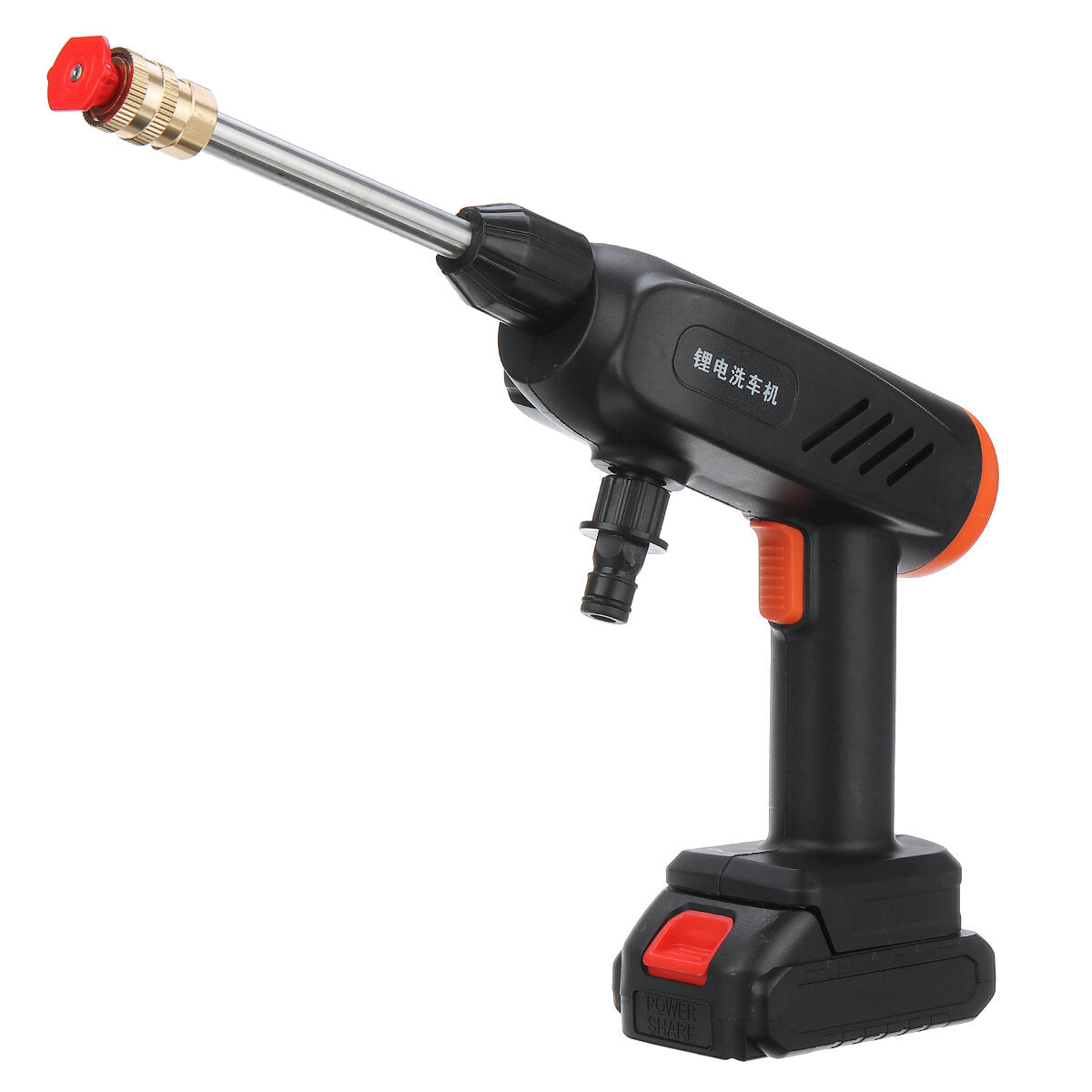 88vf 1500w elektrische spuitpistolen draadloze oplaadbare water clener applicator home improvement craft dhz w/1pc/2 stuks batterij eu plug fit makita