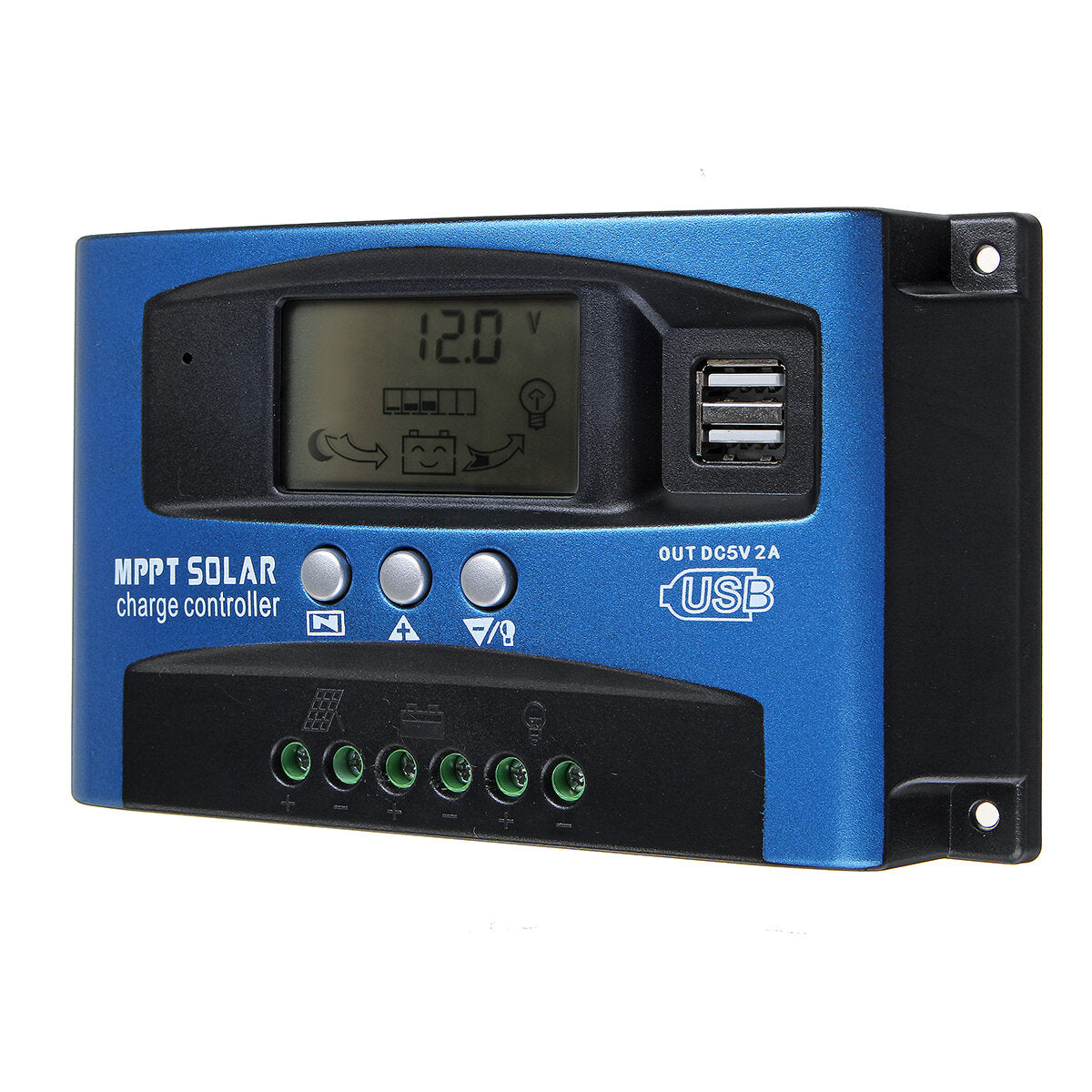 30A 50A 70A Mppt Solar Laadregelaar 12V 24V Dual U... - Vicedeal