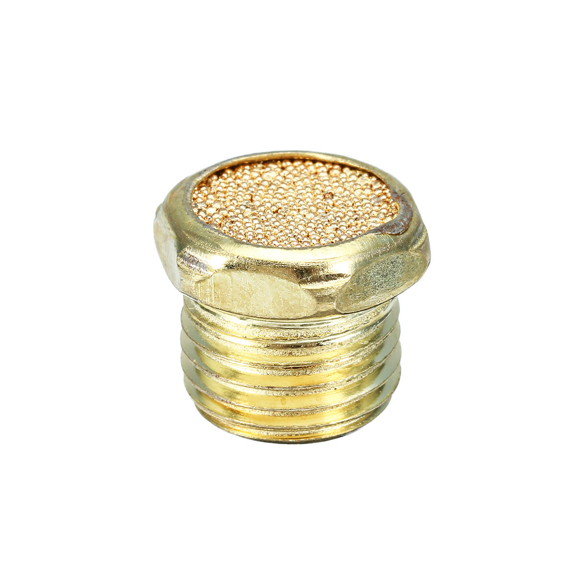 pneumatische magneetventiel koperen uitlaat 1/8 1/4 3/8 inch platte kop uitlaat uitlaatventiel