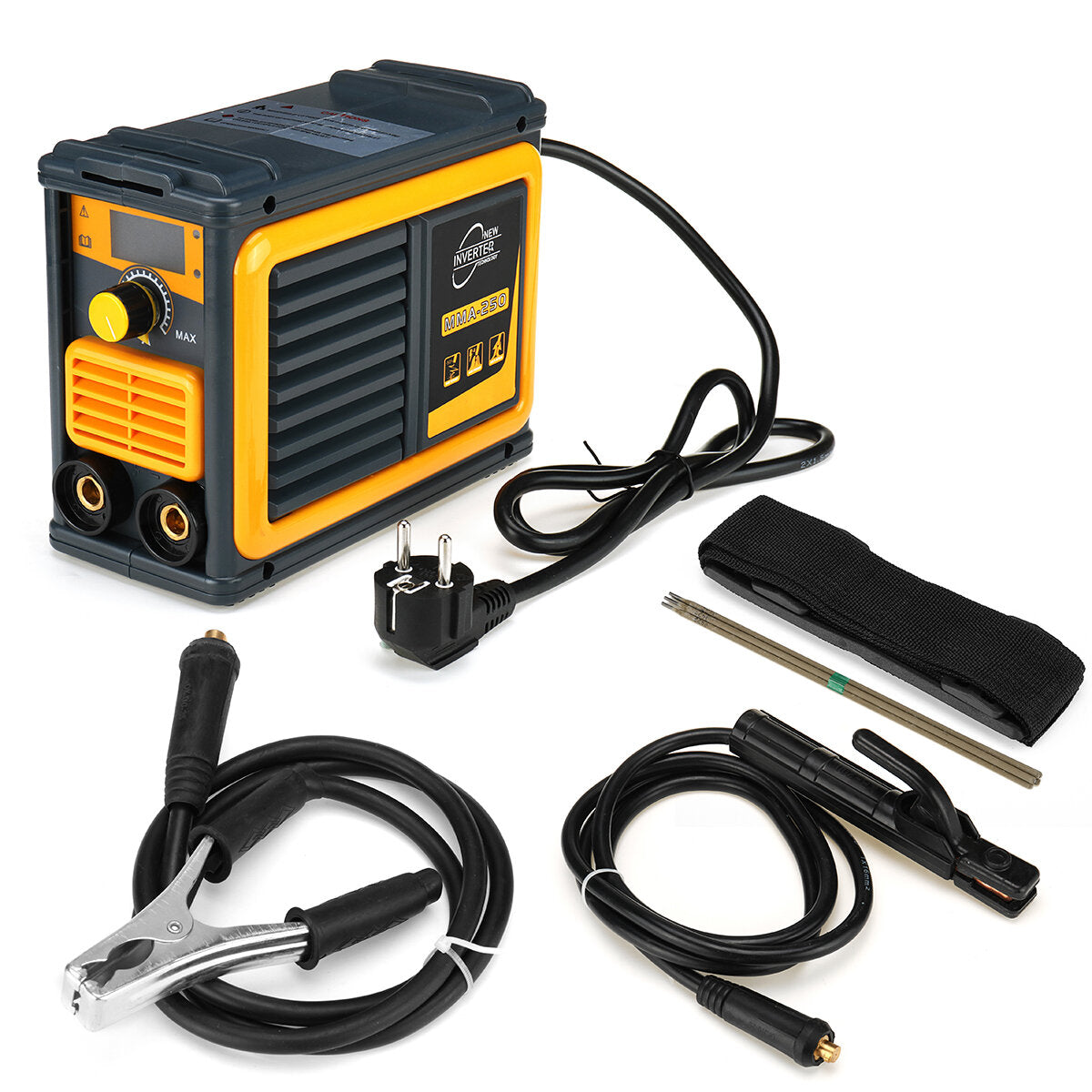 220v 250a handheld elektrische lasser mma inverter arc igbt lasmachine tool