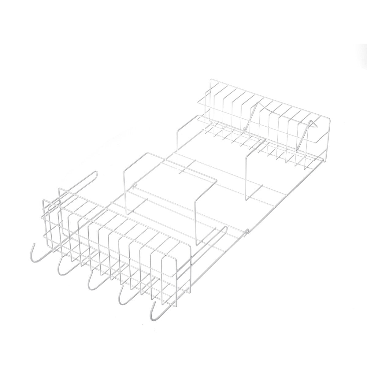 5-laags multifunctioneel koelkastmuur opbergrek meerlagige keuken organiseer plank