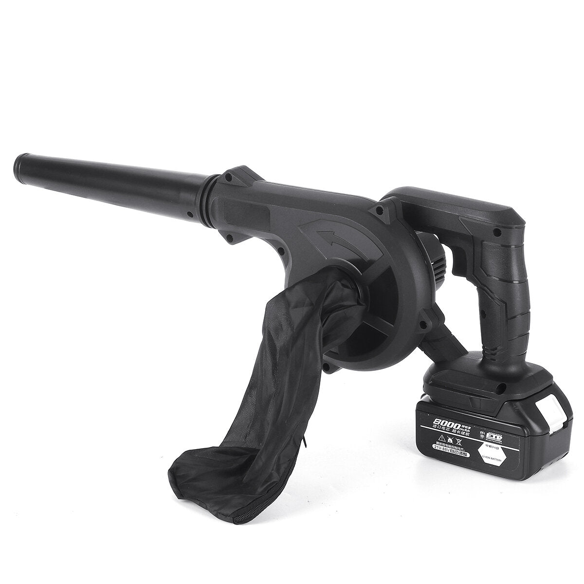 2 in 1 draadloze elektrische luchtblazer tuin bladstof auto cleaner tool w / none / 1 / 2 stuks batterij ook voor makita 18v batterij