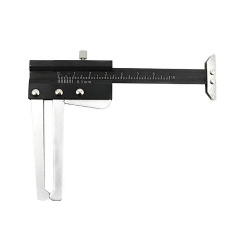 0-60mm bandheerser remschijfdiktemeter gereedschapdieptemeter liniaal meten