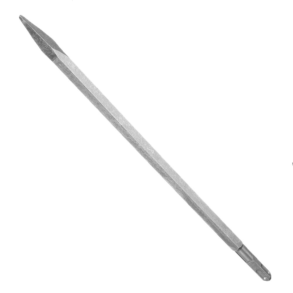 14 x 160/250/400/600mm spitse/platte kop vierkante schacht boor voor hammer boormachine slot