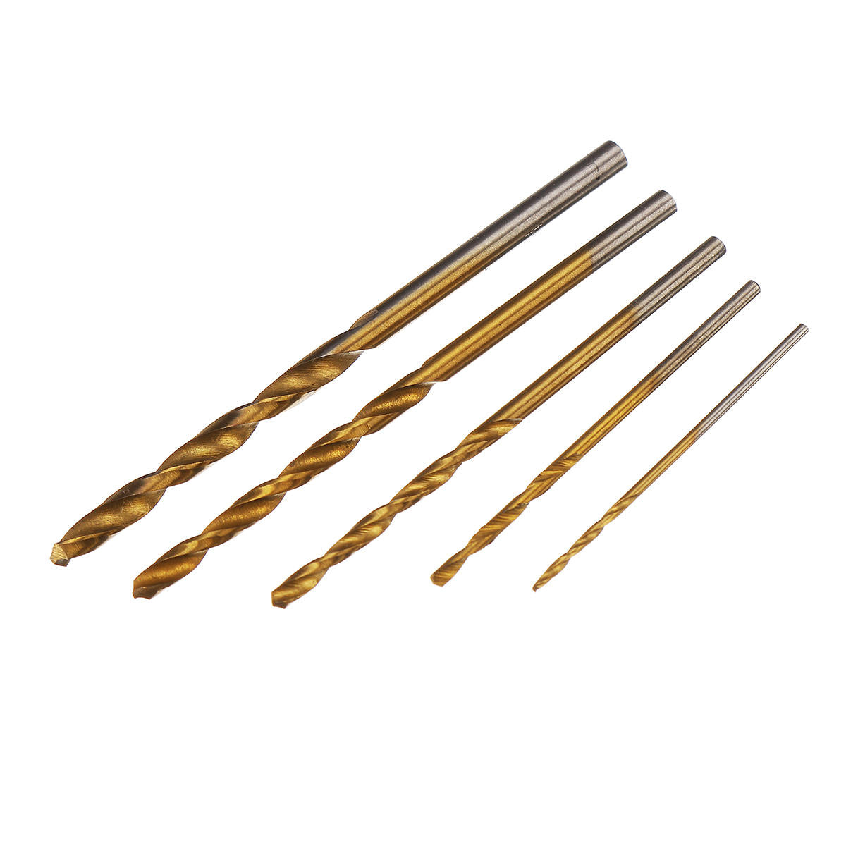 50 stuks titanium coated high speed steel twist drill bit 1/1.5/2/2.5/3mm twist drill bit houtbewerking