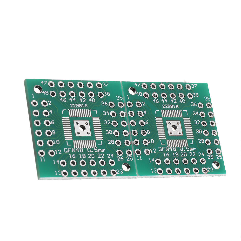 30 stuks htqfp qfn48 naar dip48 qfn44 0.5 mm qfp48 qfp44 pqfp lqfp adapterplaat