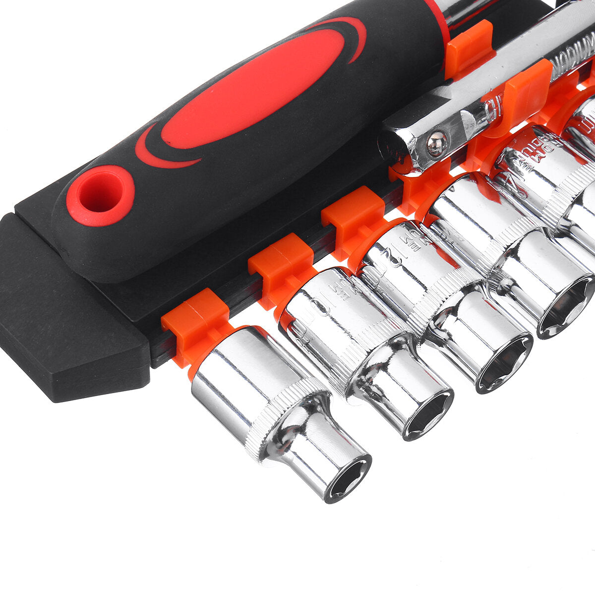 1/4 drive ratel dopsleutel handvat 24 tands ratel quick-release spanner