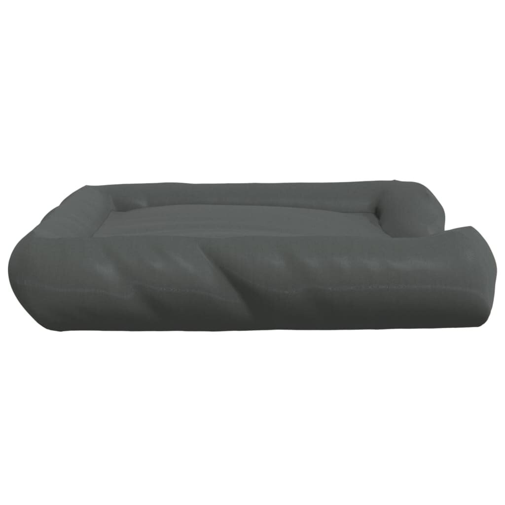 hondenmand met kussens 115x100x20 cm oxford stof donkergrijs