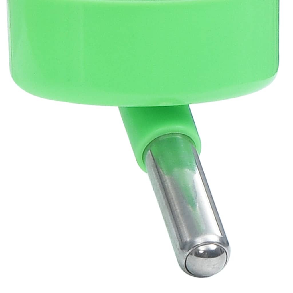 drinkfles voor kleine dieren groen