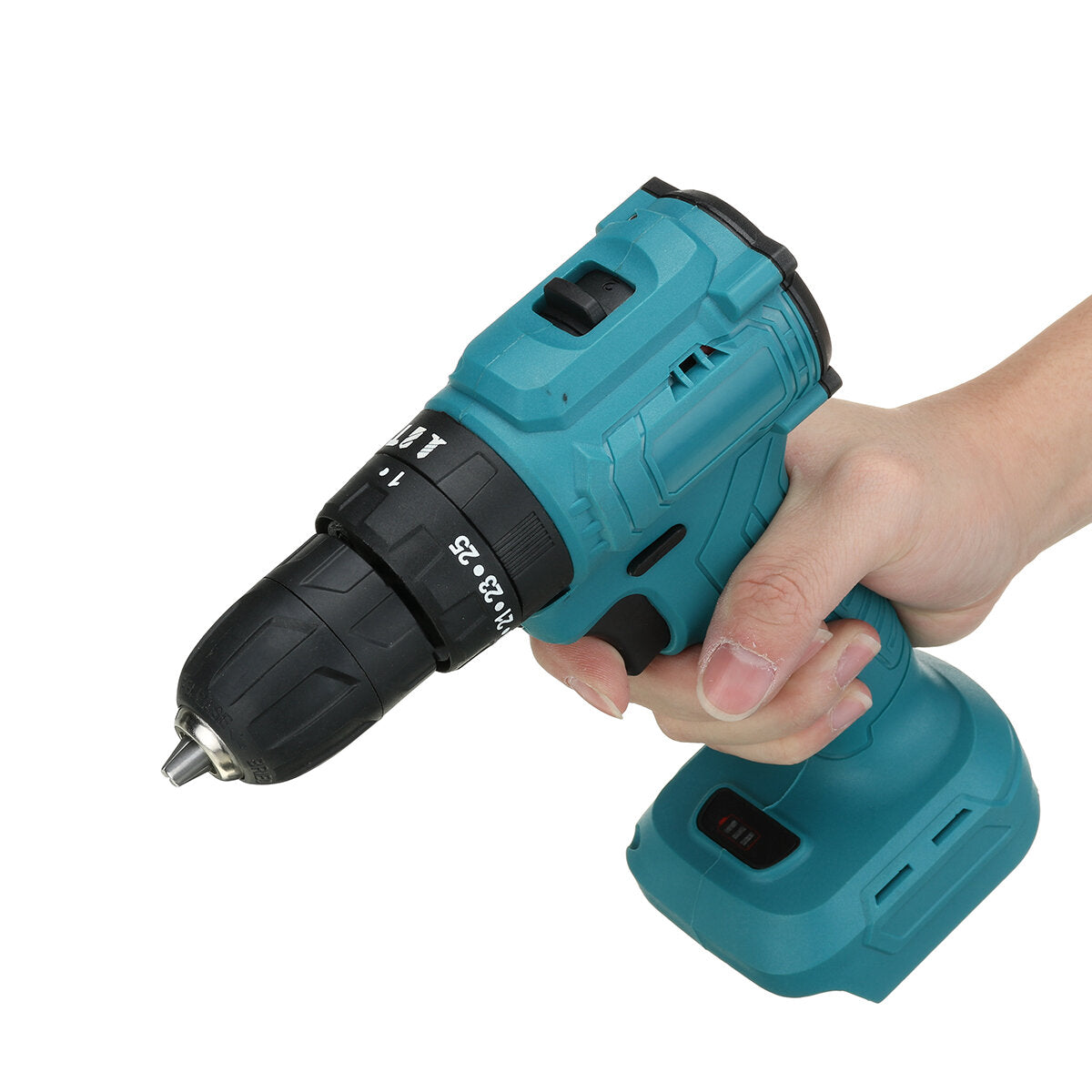 520n.m. borstelloze draadloze 3/8 inch klopboormachine vervanging voor makita18v batterij