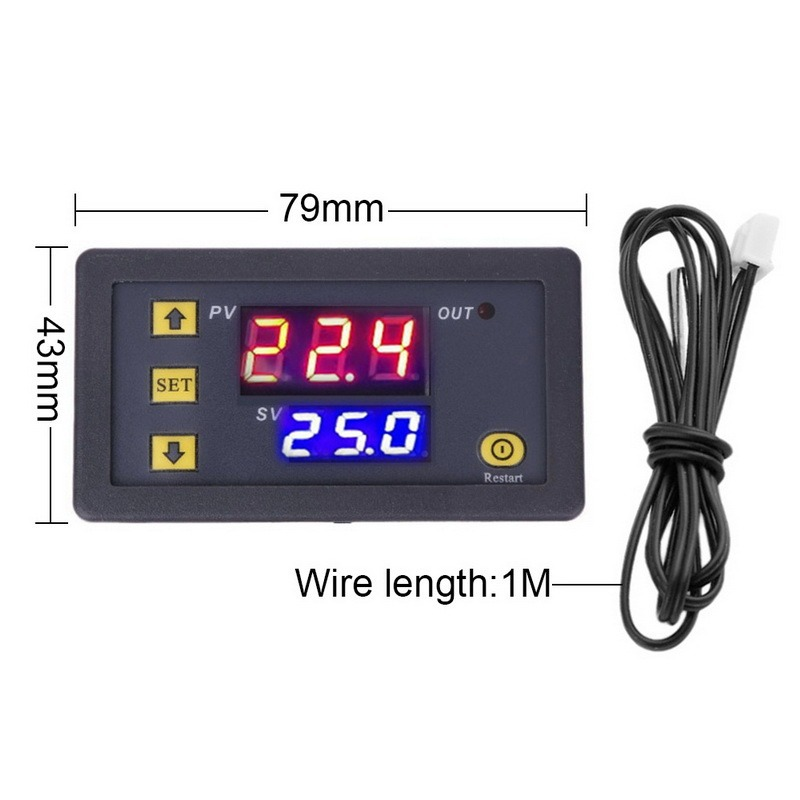 temperatuurregelaar digitaal display thermostaatmodule temperatuurregelschakelaar microtemperatuurregelbord