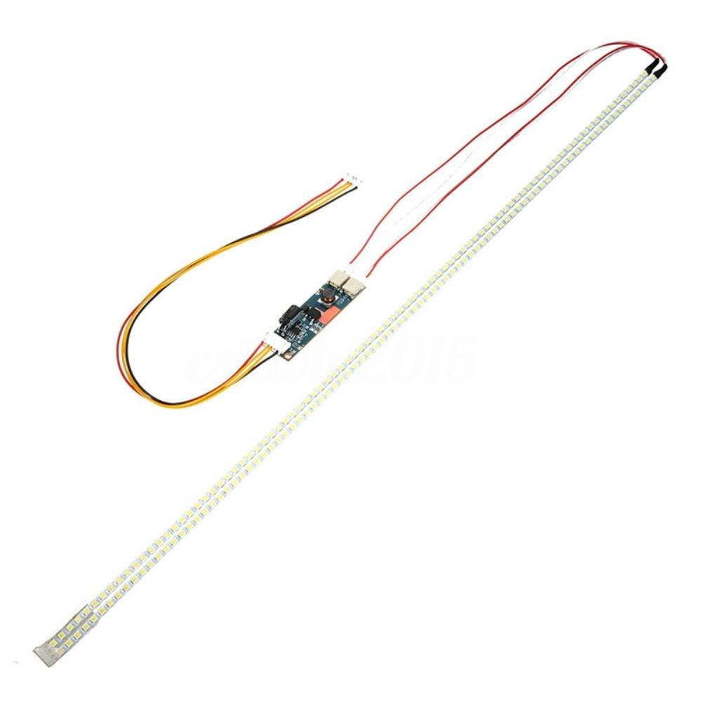 10 stuks 540mm 24 inch verstelbare licht led backlight kit upgrade lcd-scherm naar led monitor module werk voor 15 17 19 22 22 inch 24