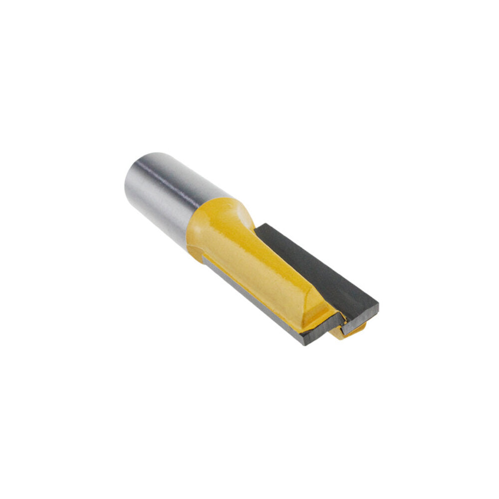 12.7mm 1/2 inch schacht rechte bodem reiniging router bit tungsten carbide houtbewerking snijgereedschap