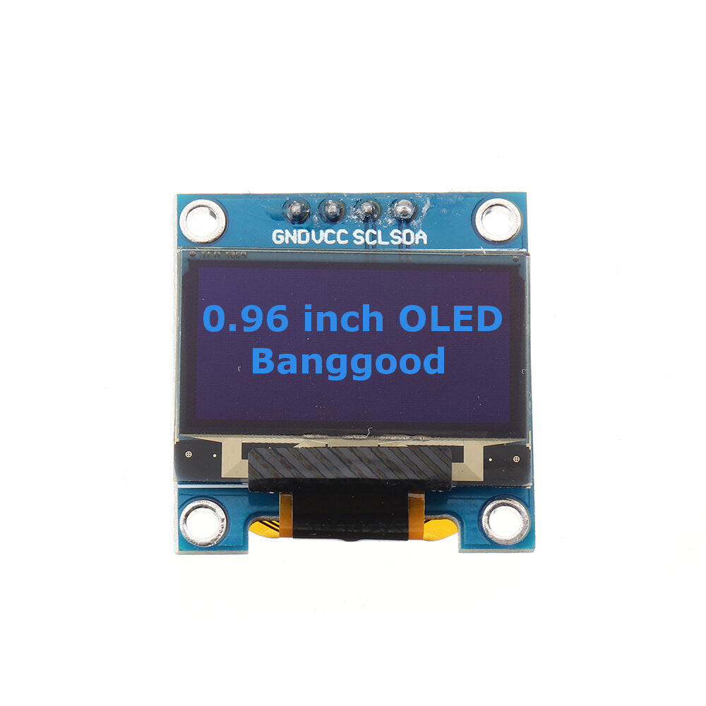 geekcreit 0.96 inch oled i2c iic-communicatiedisplay 128 * 64 lcd-module geekcreit voor arduino - producten die werken met officiële arduino-boards