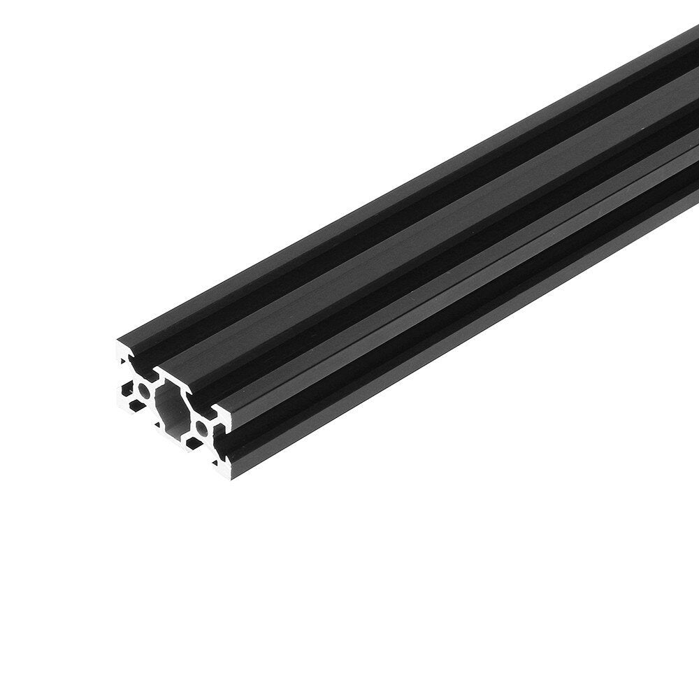 100-1000 mm zwart 2040 v aluminium profiel extrusieframe voor cnc-gereedschap diy