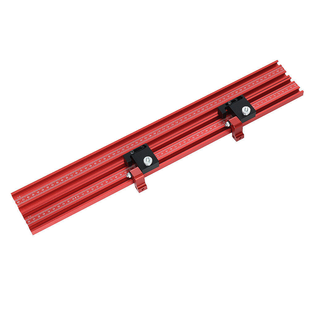 fonson aluminium houtbewerking uitbreiding geleiderail t-track connector voor track saw rail parallel guide system