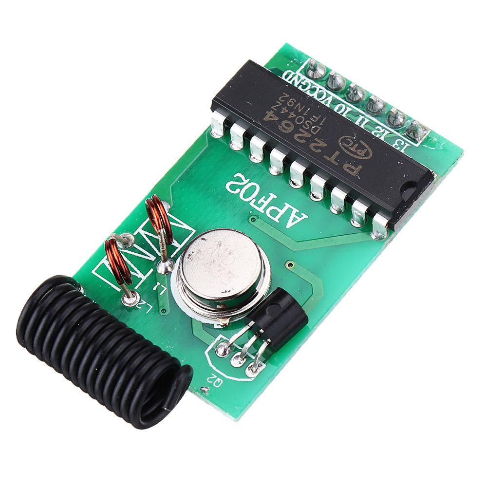 dc3-9v 315 mhz / 433mhz draadloze ontvangermodule hoogvermogen rf draadloze transmissie-ontvangstkaart