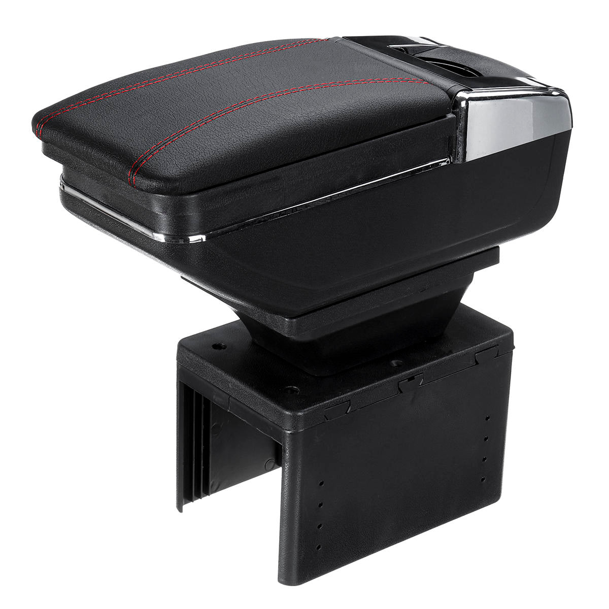 50 * 19 * 22cm universele armleuning autoarmsteun middenconsole draaibare pu lederen opbergdoos