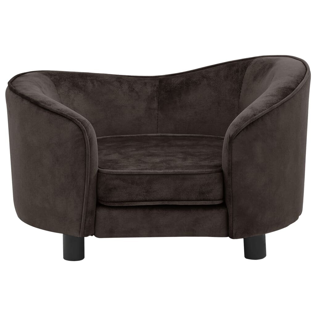 hondensofa bruin 27.2 x19.3 x15.7 pluche