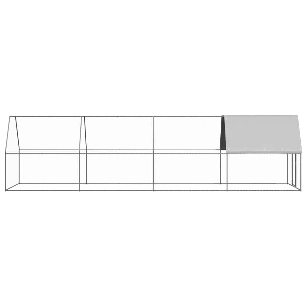 buiten kippenkooi 6.6 inch x26.2 inch x6.6 inch  gegalvaniseerd staal