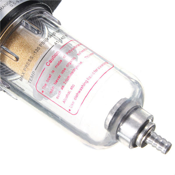 g1/4 in-line luchtcompressor filter regulator gauge trap olie water regulator)