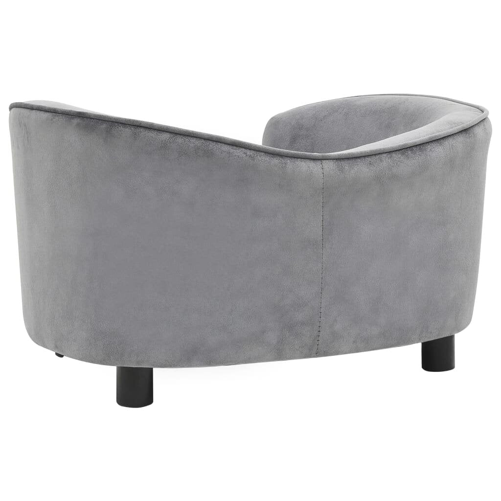 hondensofa grijs 27.2 x19.3 x15.7 pluche
