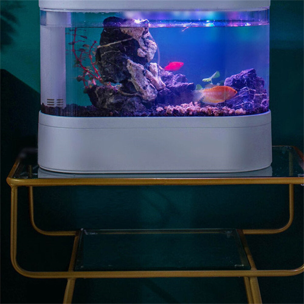 beschrijvende geometrie desgeo 10l vis c500 aquariumtank smart feeder timing werken met wifi mijia app-bediening automatisch van xiaomi youpin traploze waterpomp