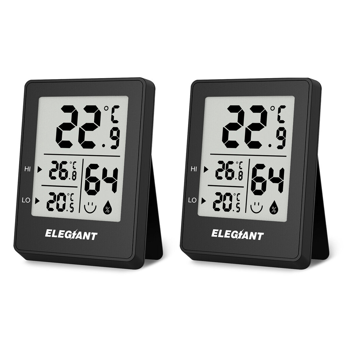 digitale hygrometer binnenshuis thermometer rome temperatuur-vochtigheidssensor monitor graden c / graden f