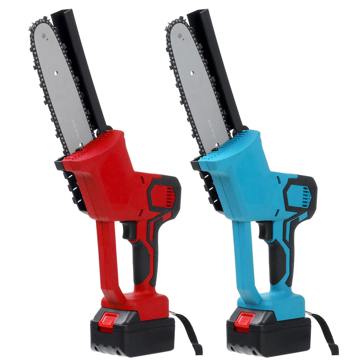 1080 w 8 inch elektrische draadloze kettingzaag kettingzaag handheld tuin hout snijgereedschap w / geen / 1pc batterij
