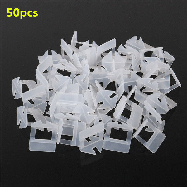 50 stuks keramische tegels tegels toegankelijkheid spacer clips / wiggen plastic
