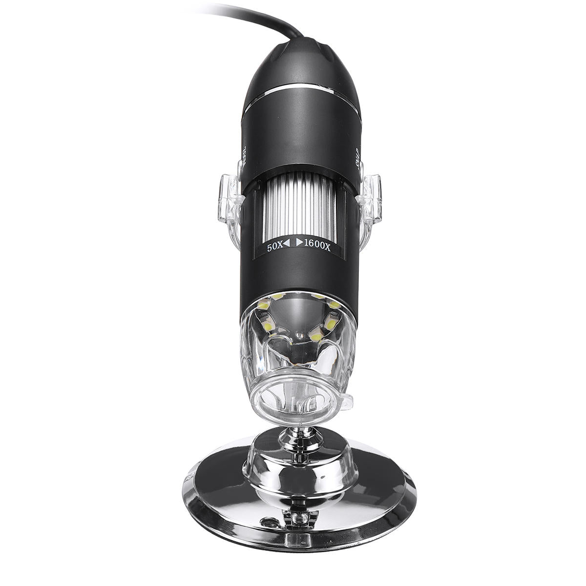 500x/1000x/1600x 2mp handheld digitale microscoop vergrootglas camera met 8leds en staande microscoop