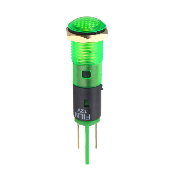 dc 12v 8mm led indicator auto boot licht pilot dash dashboard panel waarschuwingslamp