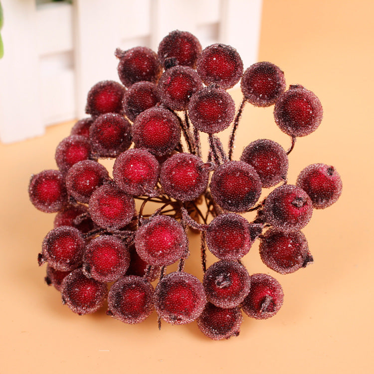 20st kunstmatige simulatie foam berry granaatappel fruit bouquet garlan wedding party decoration