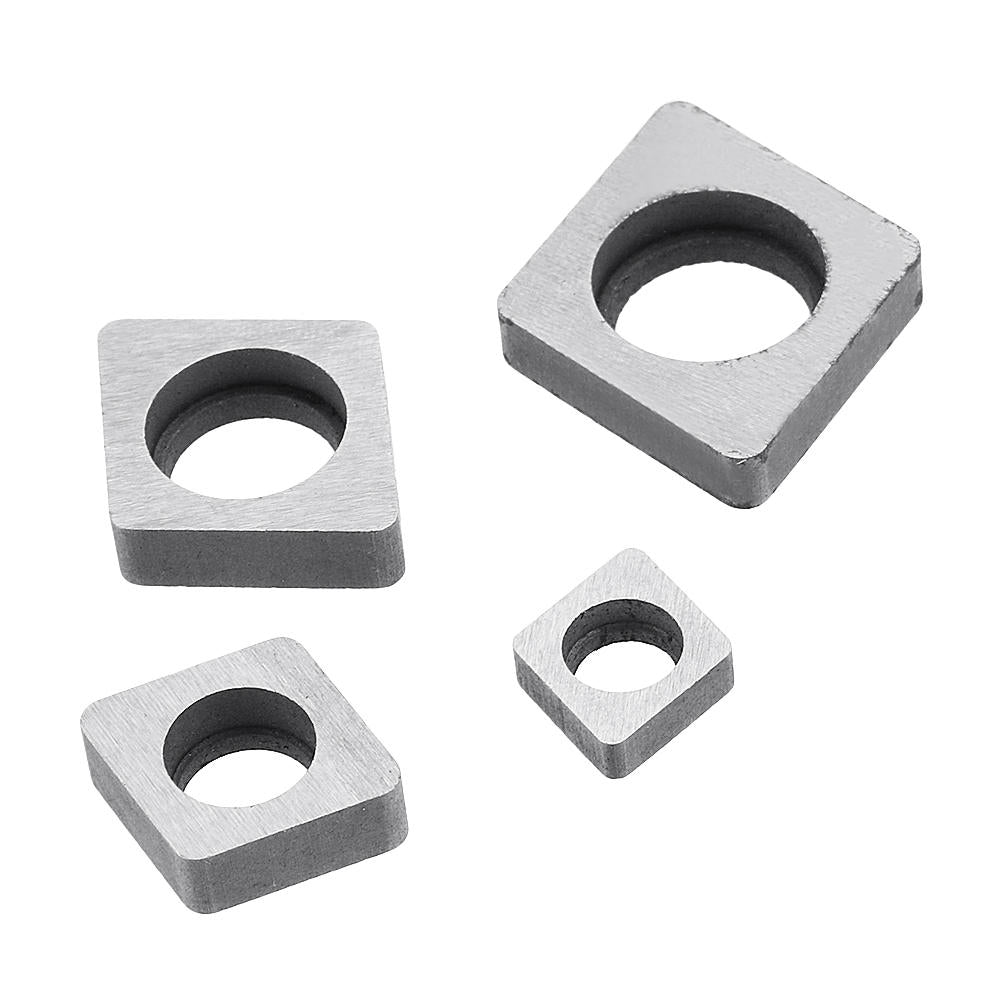 10 stuks carbide shim accessoires cutter pad mc0903 / mc1204 / mc1604 / mc1904 voor cnc draaibank gereedschap