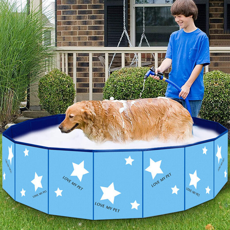 120 * 30cm huisdier opblaasbare zwembad hond zwembaden
