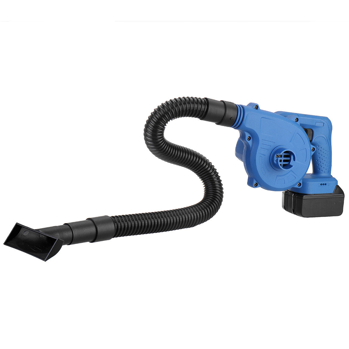 2-in-1 elektrische luchtblazer kit cleaner draadloze ventilator stof blazen computer stofafscheider aangepast aan makiita batterij