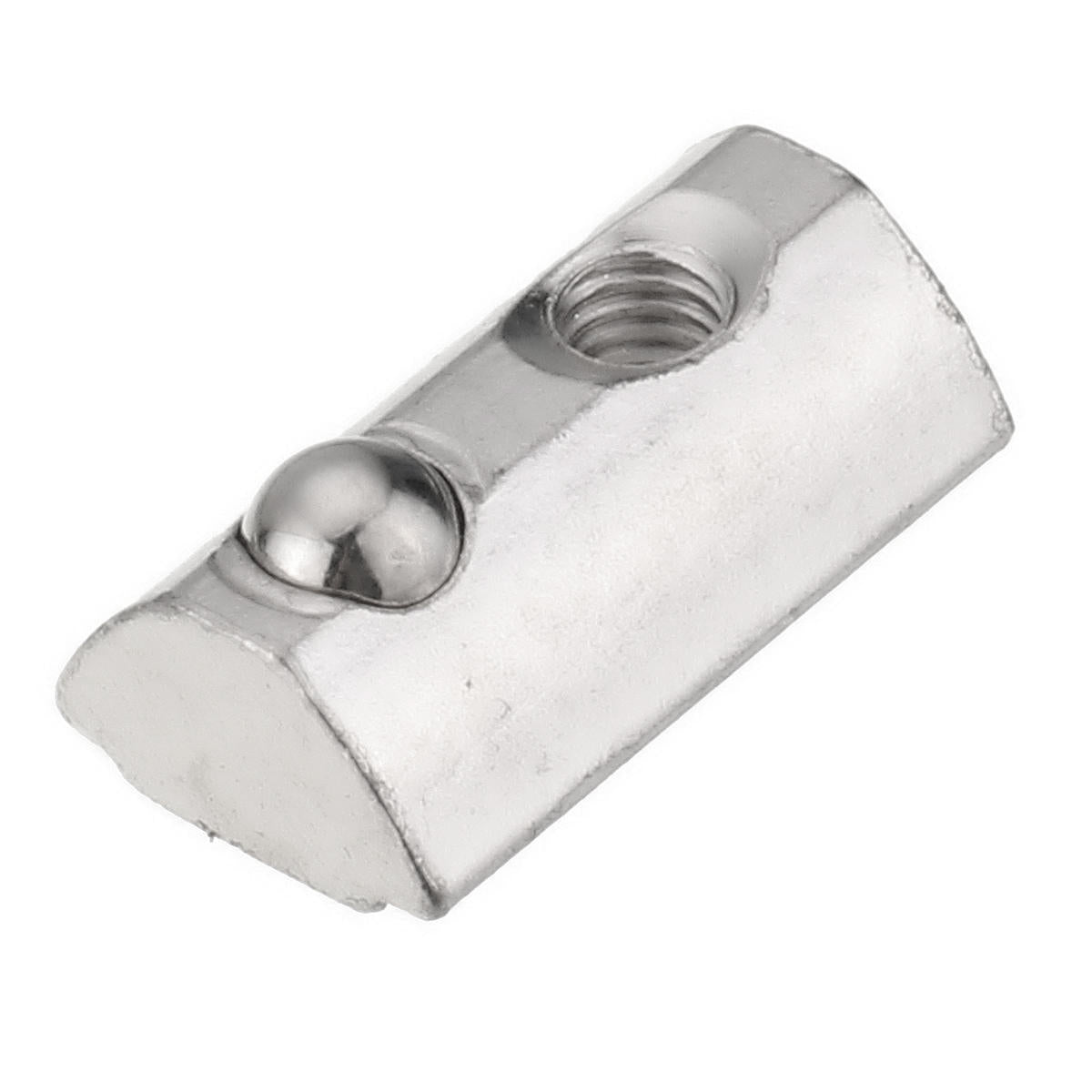 50 stuks 20-serie elastische moer ronde rol t-sleuf veermoer voor 20-serie aluminium profiel