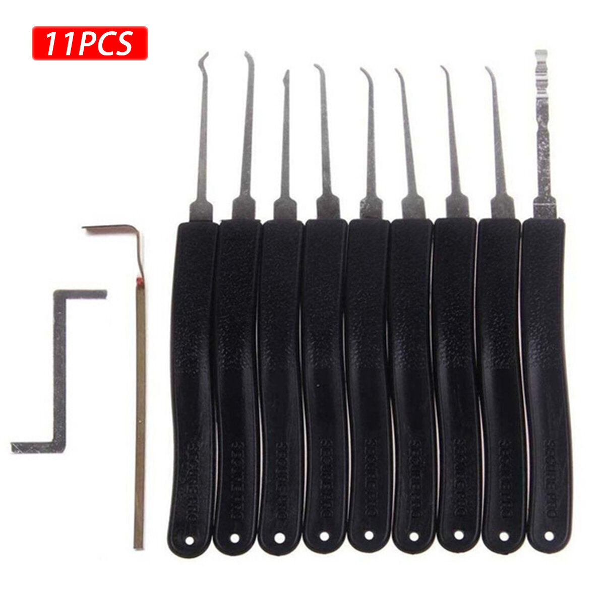 hangslot pick set voor slotenmaker training 38/24/17/15/11/5 stuks lock pick oefen gereedschap haken set